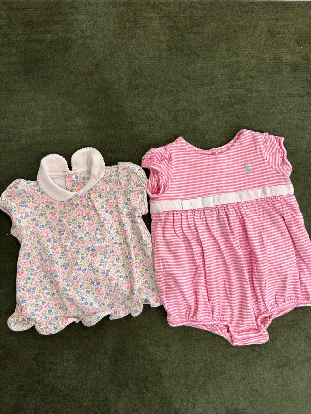 Ralph Lauren Baby girl’s Shirt and Romper